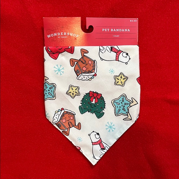 Wondershop Holiday Pet Bandana – Christmas Dog Scarf NWT - Picture 1 of 4